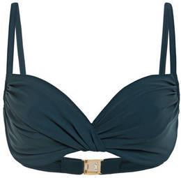 Maryan Mehlhorn Bügel-Bikini-Top mit Uv-Schutz blau