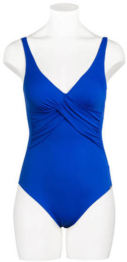 Charmline Shape-Badeanzug Basic blau