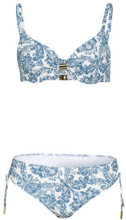 Maryan Mehlhorn Bügel-Bikini Porcelain blau