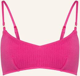 Seafolly Bralette-Bikini-Top Sea Dive pink