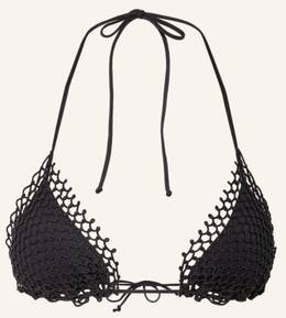 La Perla Triangel-Bikini-Top Etoile schwarz