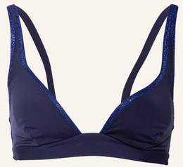 La Perla Bralette-Bikini-Top Performance blau