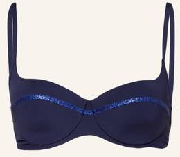 La Perla Push-Up-Bikini-Top Performance blau
