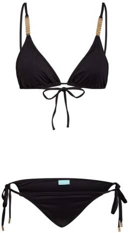 Melissa Odabash Synthetik Bikini-Höschen Egypt in Schwarz Damen Bekleidung Bademode und Strandmode Bikinis und Badeanzüge 