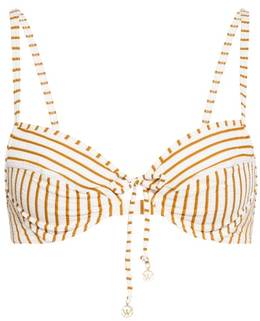 Watercult Bügel-Bikini-Top Summer Stripe weiss