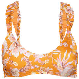 Watercult Bustier-Bikini-Top Jacobean Flirt orange