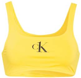 Calvin Klein Bustier-Bikini-Top Ck One gelb