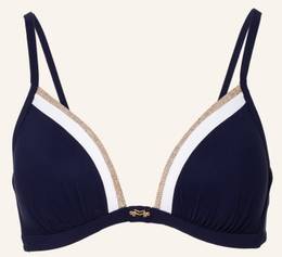 Maryan Mehlhorn Triangel-Bikini-Top Mariner blau