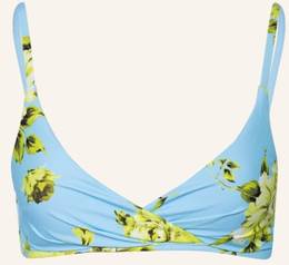 Seafolly Bralette-Bikini-Top Full Bloom blau