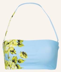 Seafolly Bandeau-Bikini-Top Full Bloom blau