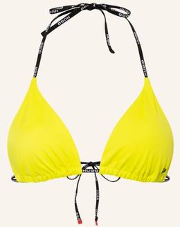 Hugo Triangel-Bikini-Top Pure gelb