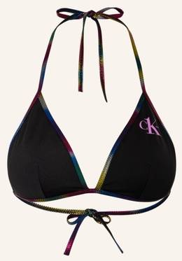 Calvin Klein Triangel-Bikini-Top Pride schwarz