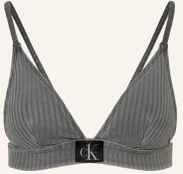 Calvin Klein Triangel-Bikini-Top Ck Authentic grau
