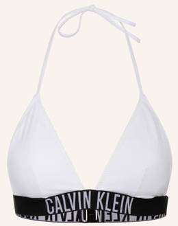 Calvin Klein Triangel-Bikini-Top intense Power weiss