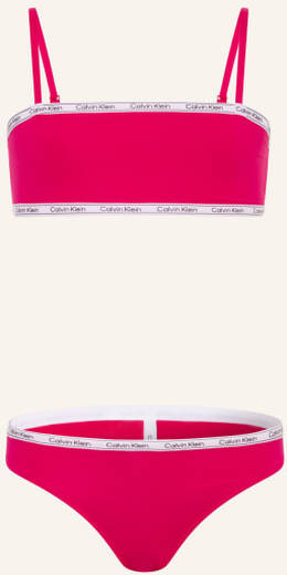 Calvin Klein Bustier-Bikini pink