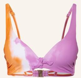 Beachlife Push-Up-Bikini-Top Tie Dye violett