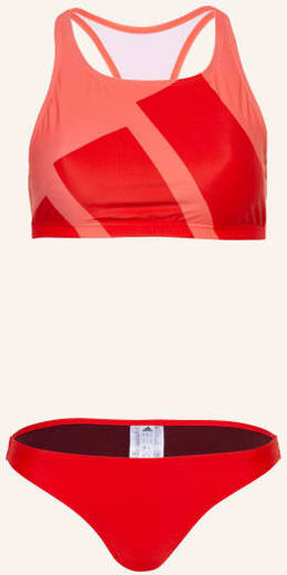 Adidas Bustier-Bikini rot