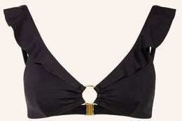 Banana Moon Couture Triangel-Bikini-Top Nauvo Reina schwarz