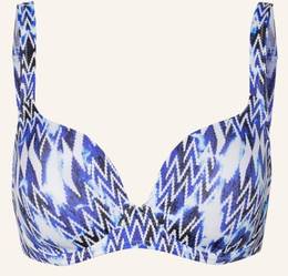 Lidea Bügel-Bikini-Top Mare blau