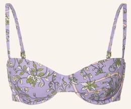 Tory Burch Bügel-Bikini-Top Garden Medallion violett