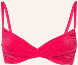 Maryan Mehlhorn Bügel-Bikini-Top Elevation pink