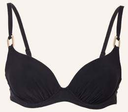 Maryan Mehlhorn Bügel-Bikini-Top Sailor Luxe schwarz