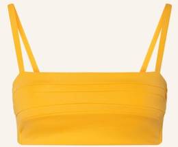 Maryan Mehlhorn Bustier-Bikini-Top Softline gelb