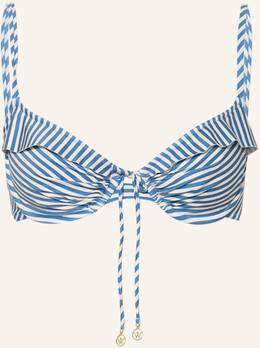 Watercult Bügel-Bikini-Top Seaside Vacay blau