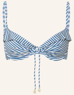 Watercult Bügel-Bikini-Top Seaside Vaycay blau