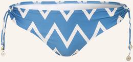 Watercult Triangel-Bikini-Hose Seaside Vacay blau