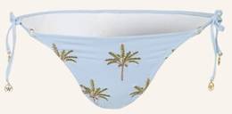 Watercult Triangel-Bikini-Hose Island Souvenir blau