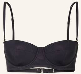 Dolce & Gabbana Bandeau-Bikini-Top schwarz