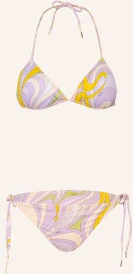 Emilio Pucci Triangel-Bikini violett