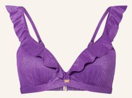 Sam Friday Bügel-Bikini-Top Cape violett