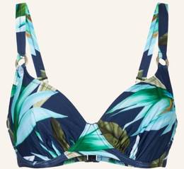 Charmline Bügel-Bikini Ocean Bloom blau