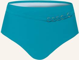 Chantelle High-Waist-Bikini-Hose Emblem blau