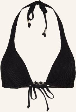 Seafolly Triangel-Bikini-Top Marrakesh schwarz
