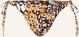 Seafolly Triangel-Bikini-Hose Take Flight Zum Wenden orange