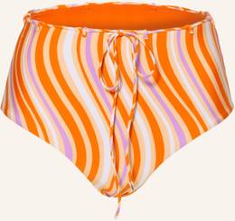 Seafolly High-Waist-Bikini-Hose Mod Squad orange