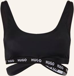 Hugo Bustier-Bikini-Top Pure schwarz