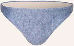 Pilyq Brazillian-Bikini-Hose Basic Ruched Teeny blau