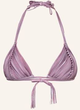 Pilyq Triangel-Bikini-Top Isla violett