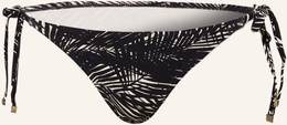 Michael Kors Triangel-Bikini-Hose Sonoran Palm schwarz