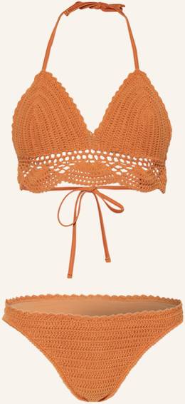 Beachlife Triangel-Bikini Sienna Crochet rot