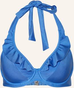 Cyell Bügel-Bikini-Top Simplify blau