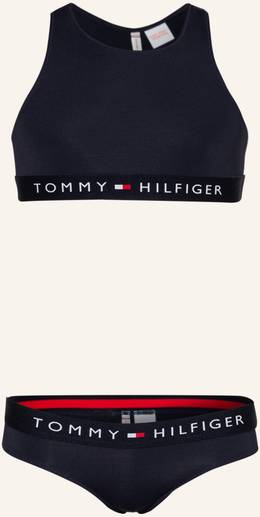 Tommy Hilfiger Bustier-Bikini blau
