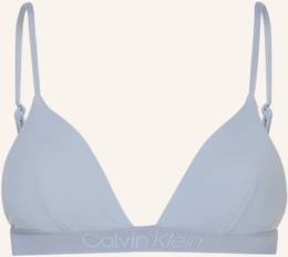 Calvin Klein Triangel-Bikini-Top Core Tonal blau