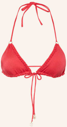 Watercult Triangel-Bikini-Top Makramé Love pink