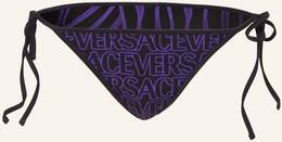 Versace Triangel-Bikini-Hose Zum Wenden violett