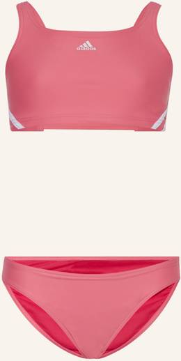 Adidas Bustier-Bikini 3-Streifen pink